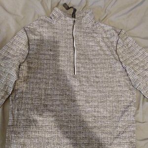 Men's Lululemon surge warm reflective half zip long sleeve